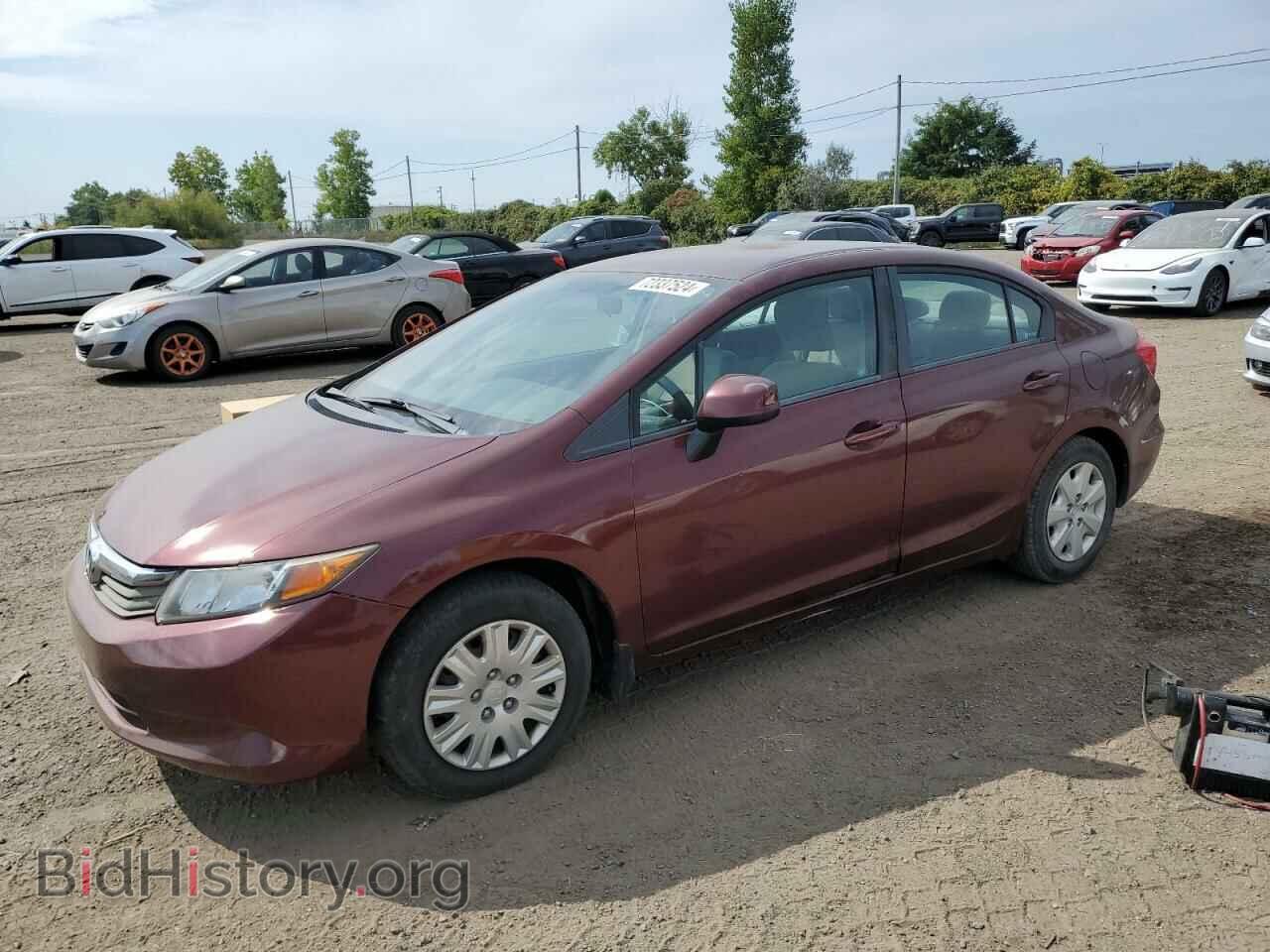 Фотография 2HGFB2F49CH016368 - HONDA CIVIC 2012