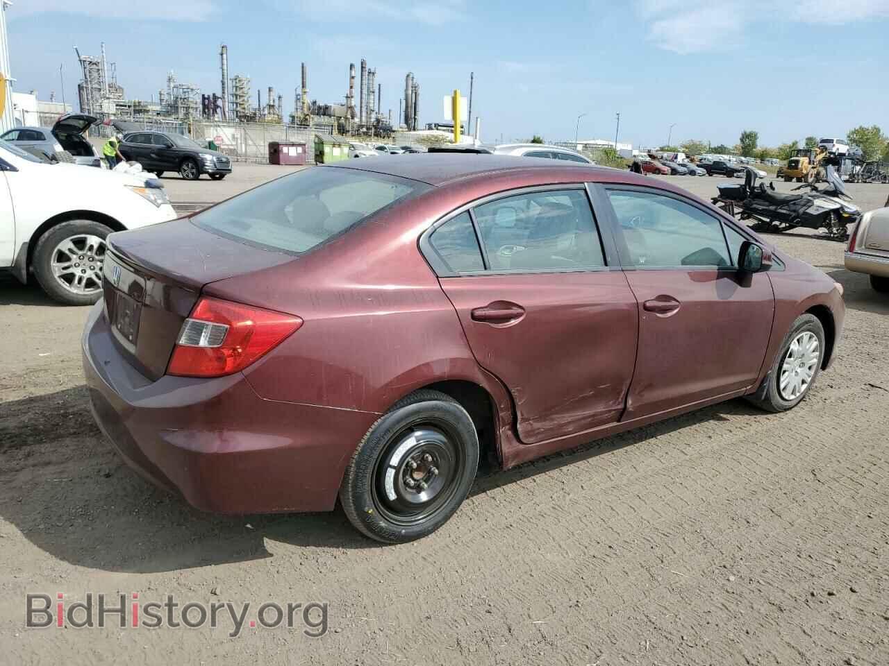 2012 HONDA CIVIC - VIN: 2HGFB2F49CH016368 - Фото 3