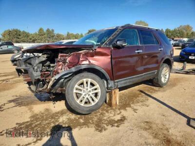 2012 Ford EXPLORER XLT, burgundy — VIN 1FMHK8D83CGA95916, Copart
