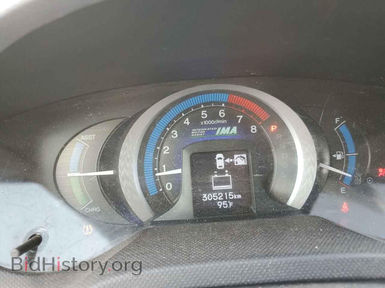 2010 HONDA INSIGHT - VIN: JHMZE2H58AS003074 - Фото 9