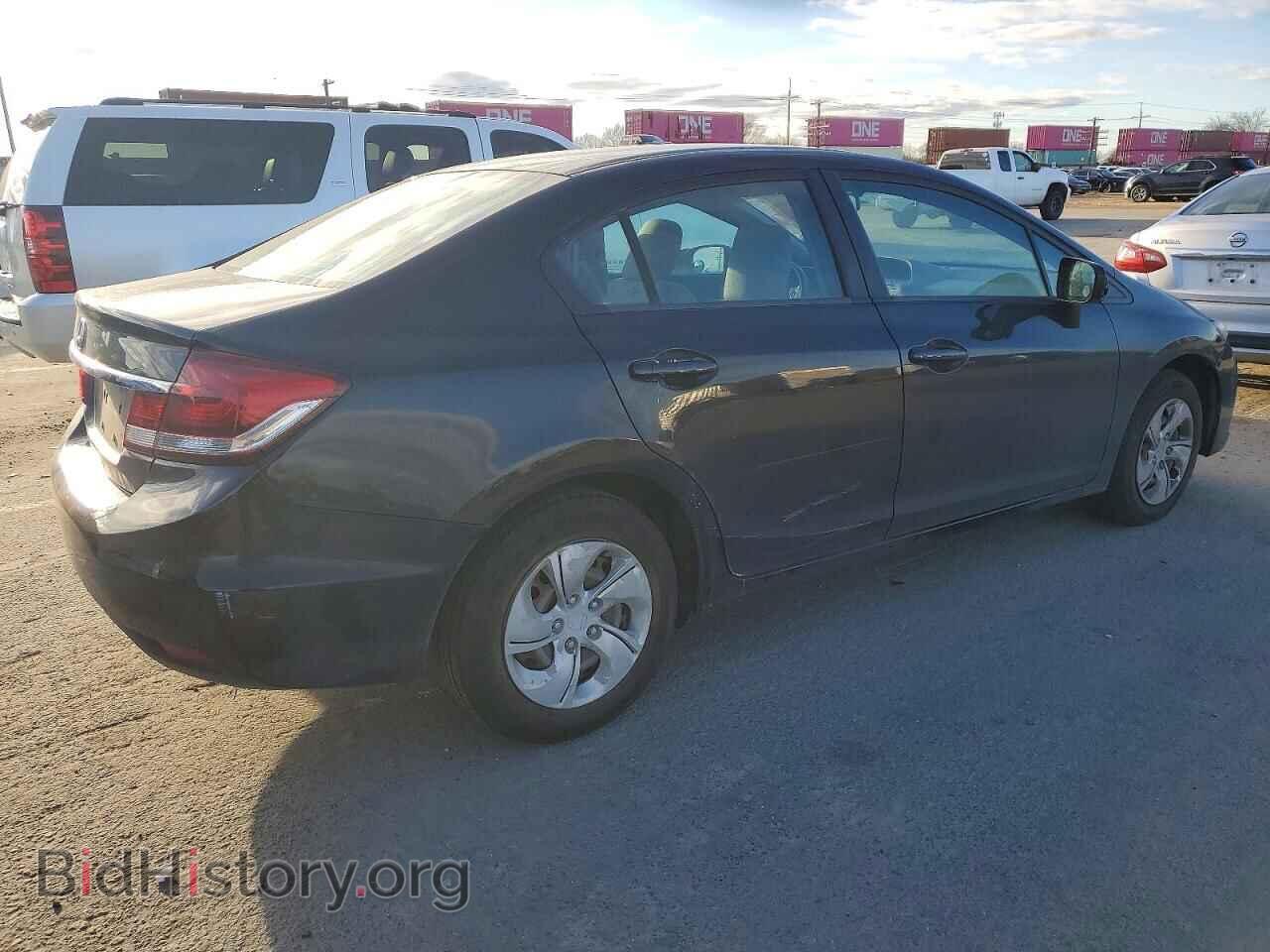 2014 HONDA CIVIC - VIN: 2HGFB2F51EH526130 - Фото 3