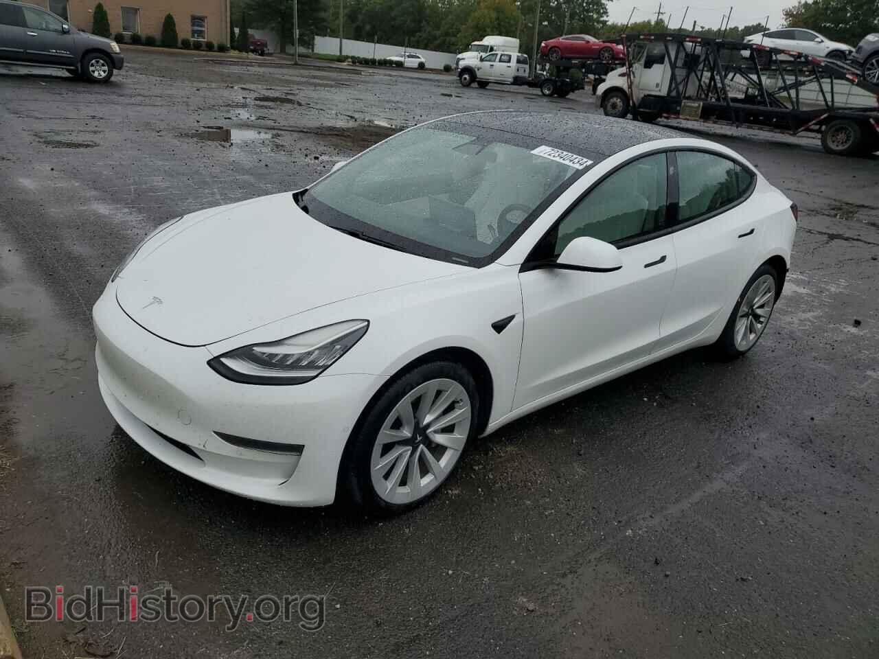 Фотография 5YJ3E1EA2MF853870 - TESLA MODEL 3 2021