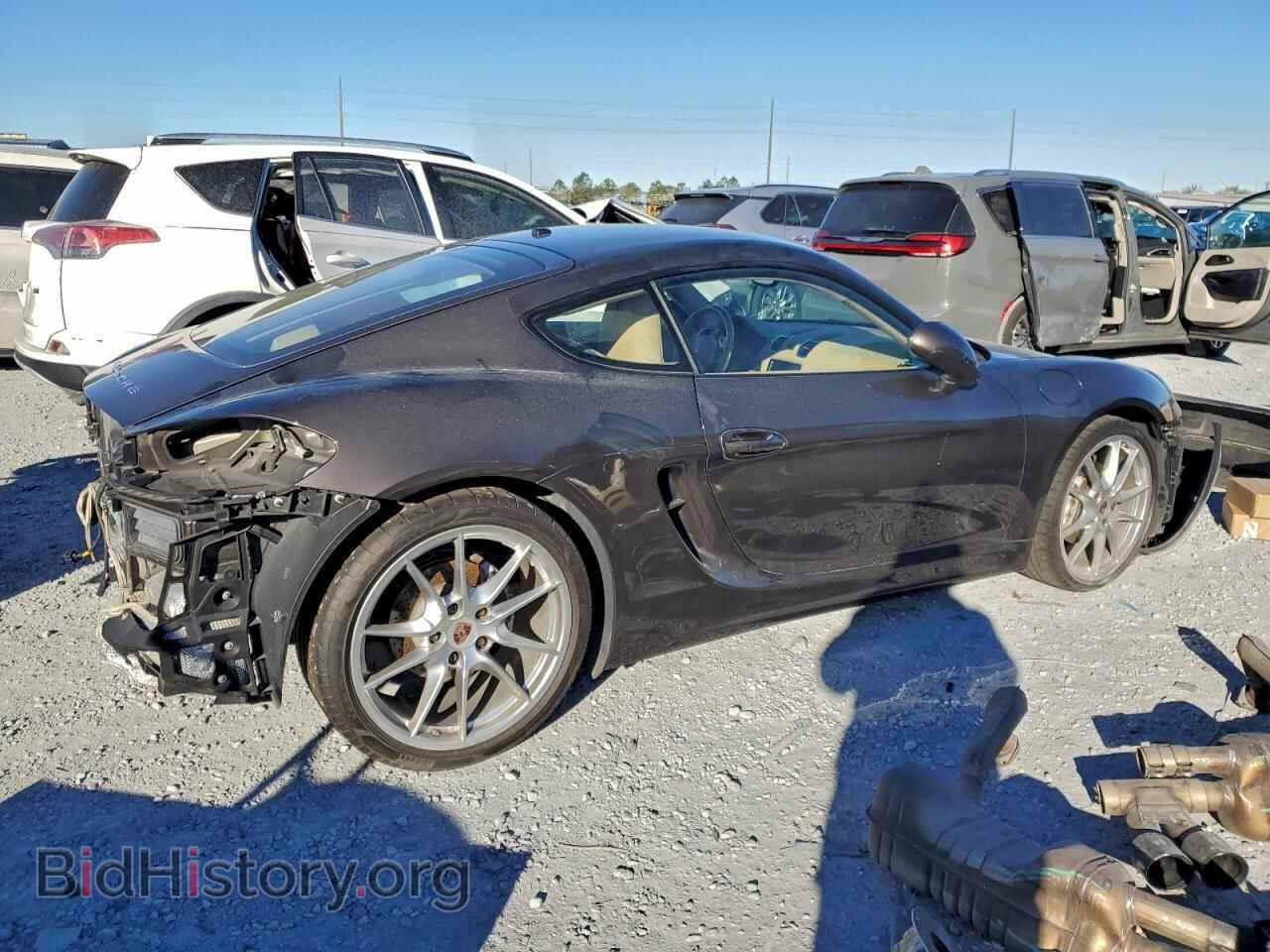 2015 PORSCHE CAYMAN - VIN: WP0AA2A8XFK161177 - Фото 3