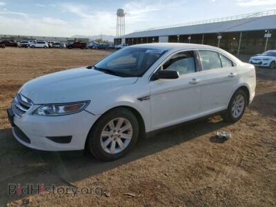 2011 Ford TAURUS Taurus SE, белый — VIN 1FAHP2DW5BG185557, Copart