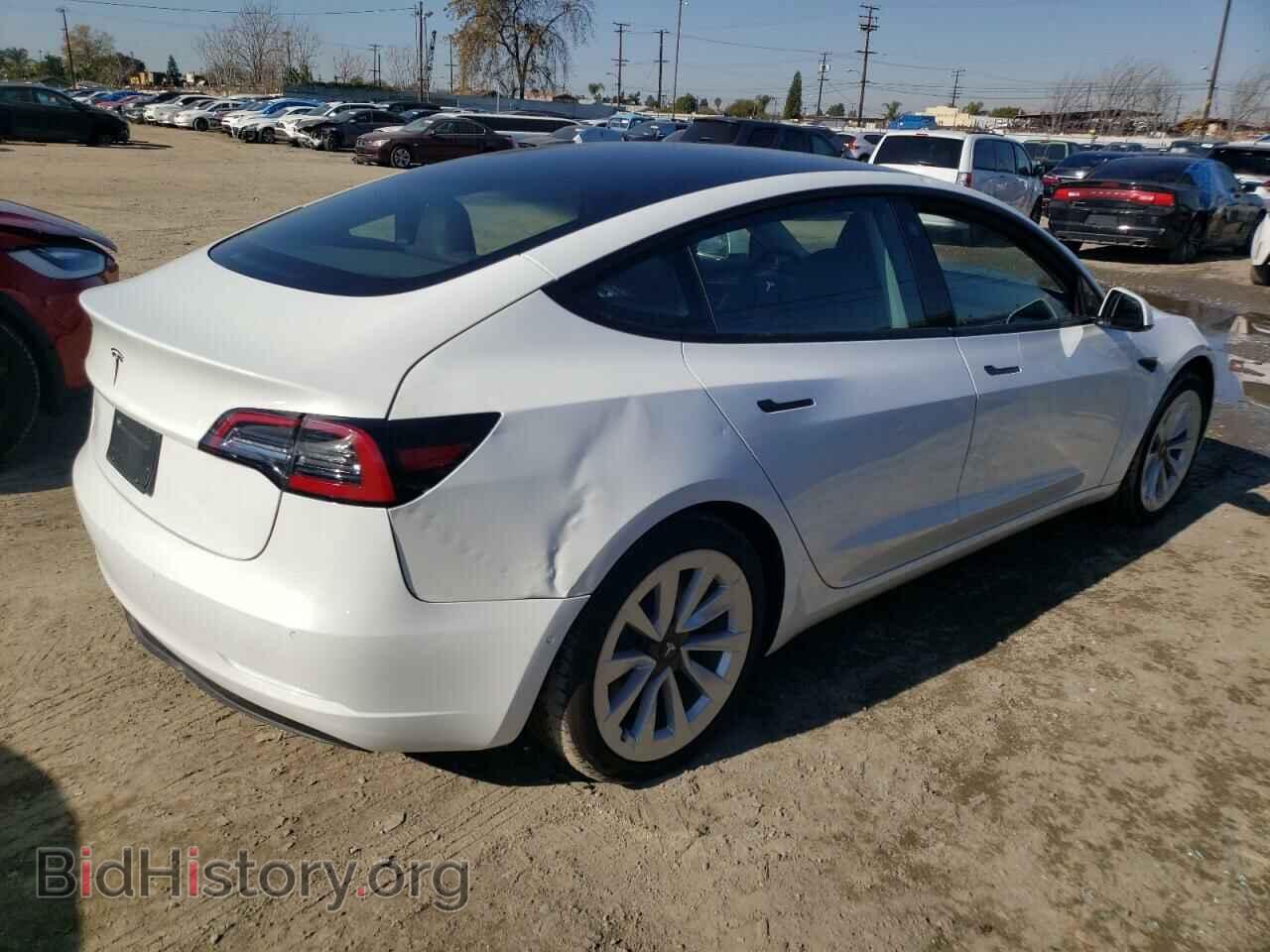 2022 TESLA MODEL 3 - VIN: 5YJ3E1EA6NF294793 - Фото 3