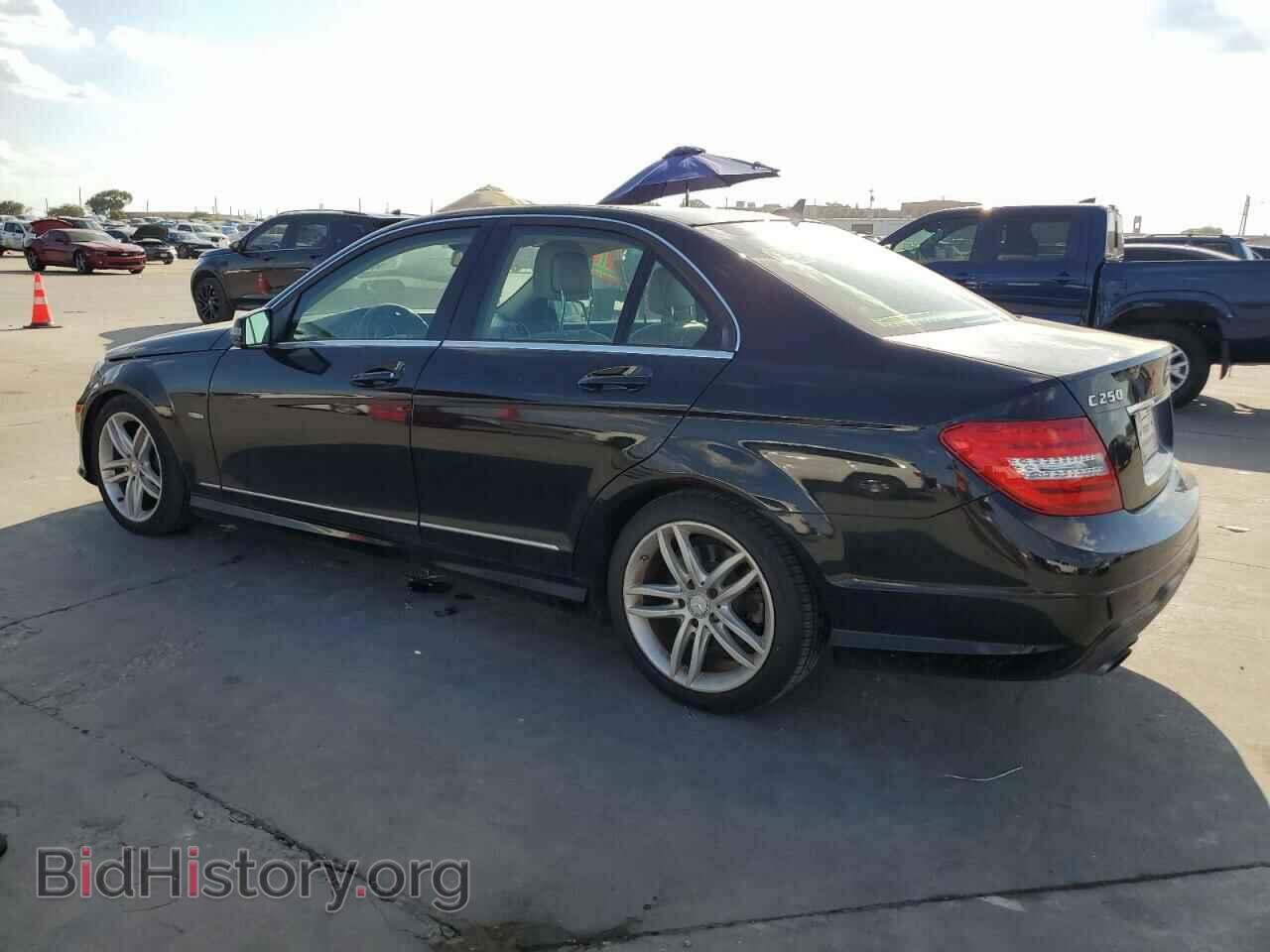 2012 MERCEDES-BENZ C-CLASS - VIN: WDDGF4HBXCA676972 - Фото 2