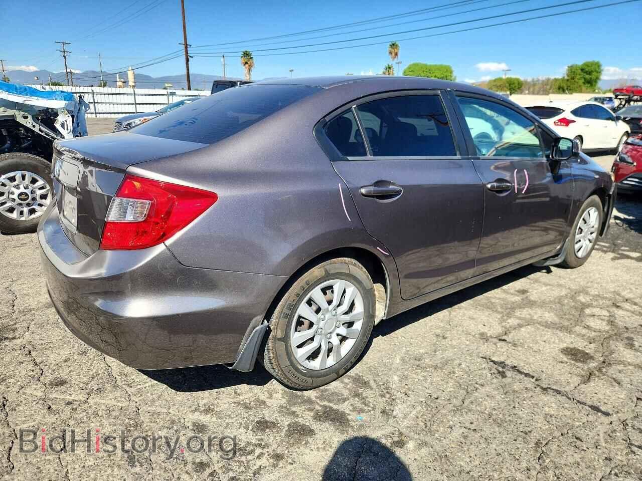 2012 HONDA CIVIC - VIN: 19XFB2F55CE387353 - Фото 3