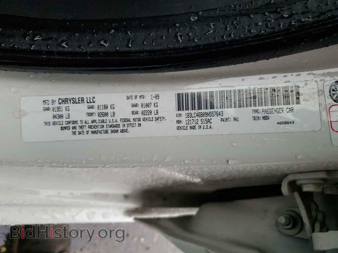 2009 DODGE AVENGER - VIN: 1B3LC46B09N557643 - Фото 12