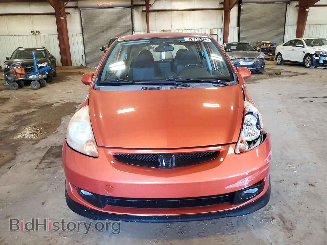 2007 HONDA FIT - VIN: JHMGD38667S067082 - Фото 5