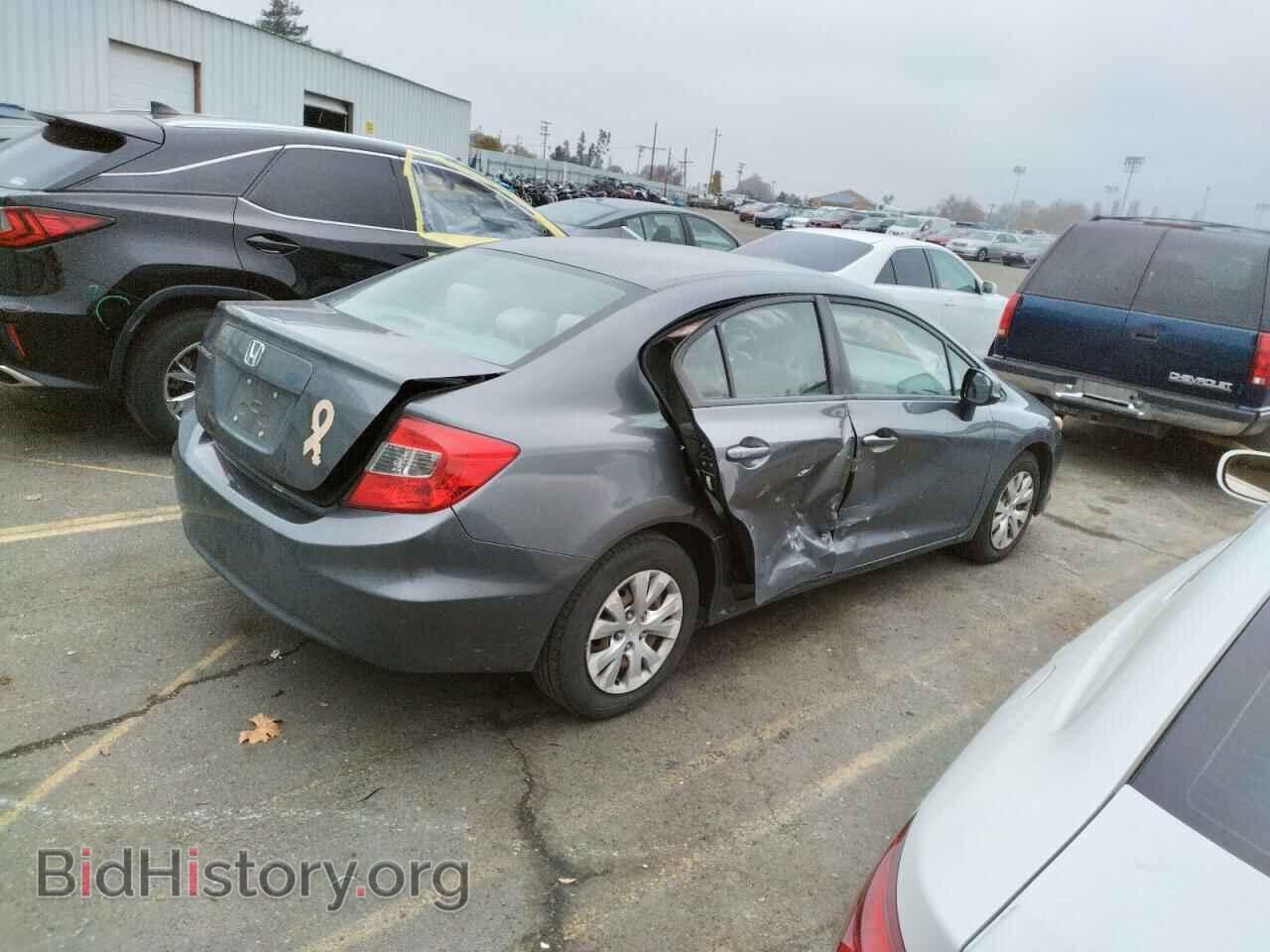 2012 HONDA CIVIC - VIN: 19XFB2F53CE378537 - Фото 3
