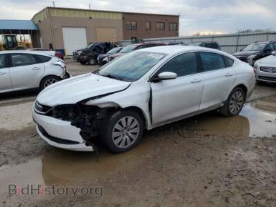 2016 Chrysler 200 LX, white — VIN 1C3CCCFB3GN139796, Copart