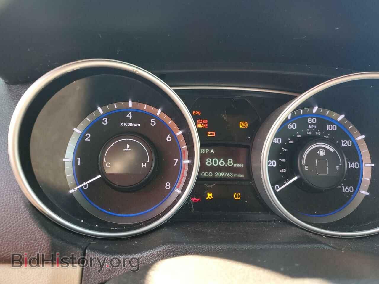 2012 HYUNDAI SONATA - VIN: 5NPEB4AC4CH417838 - Фото 9