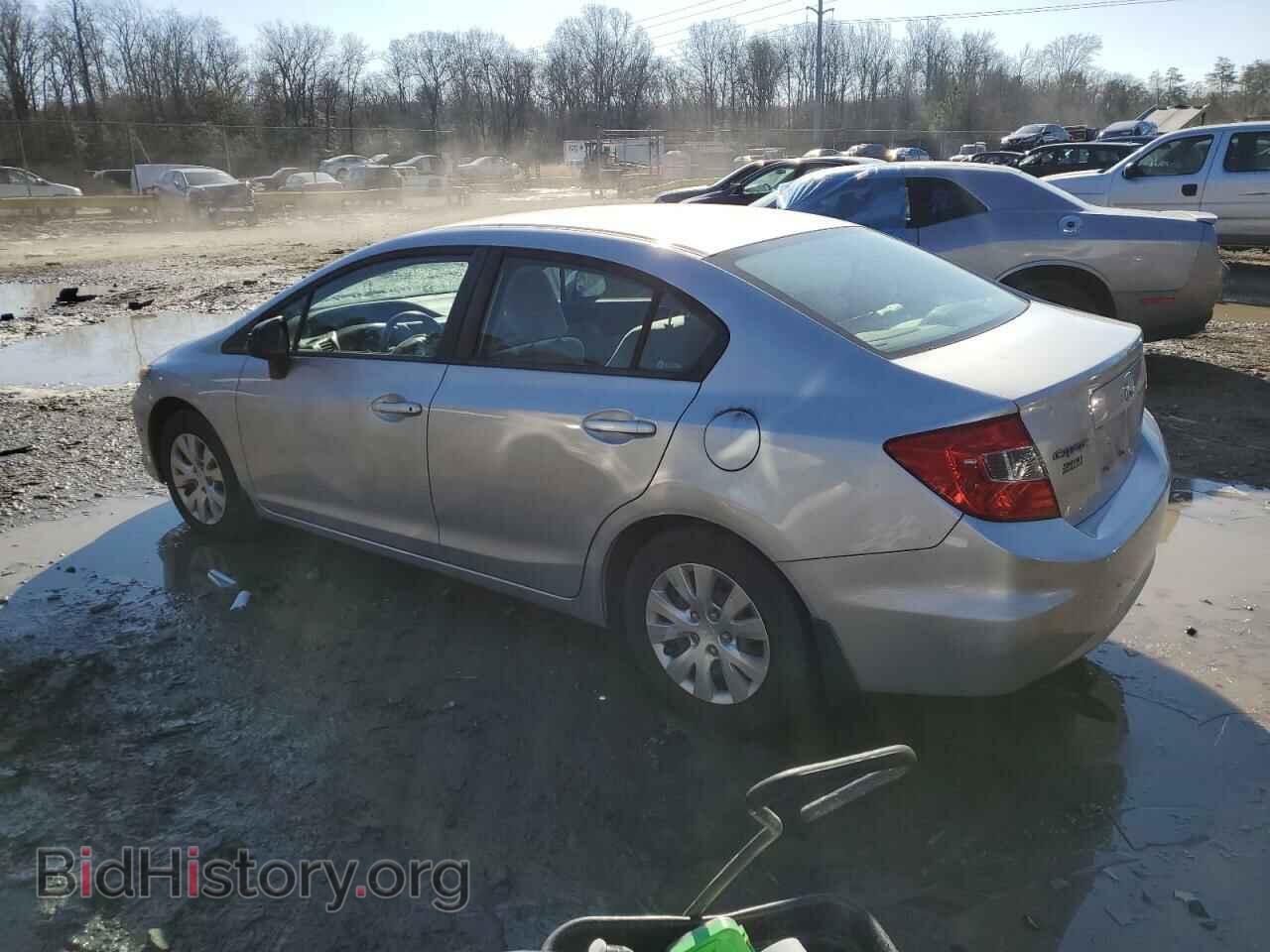 2012 HONDA CIVIC - VIN: 19XFB2F50CE085646 - Фото 2