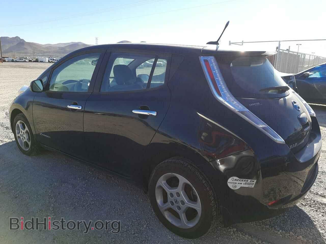 2013 NISSAN LEAF - VIN: 1N4AZ0CP3DC402995 - Фото 2