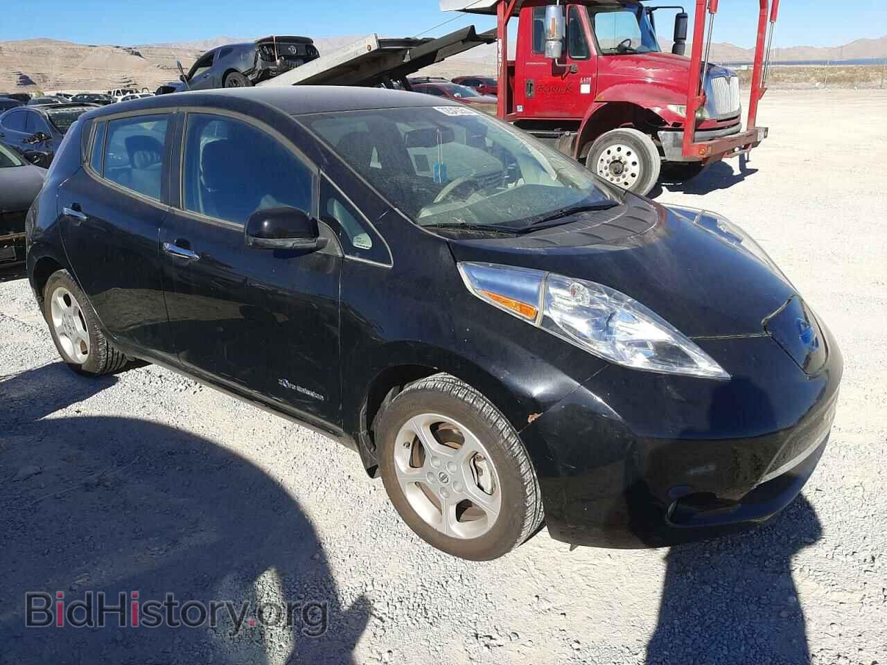 2013 NISSAN LEAF - VIN: 1N4AZ0CP3DC402995 - Фото 4