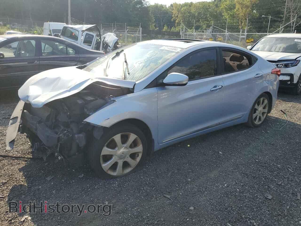 Фотография KMHDH4AE7CU474466 - HYUNDAI ELANTRA 2012