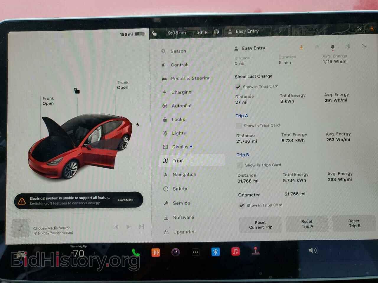 2021 TESLA MODEL 3 - VIN: 5YJ3E1EB0MF999564 - Photo 9