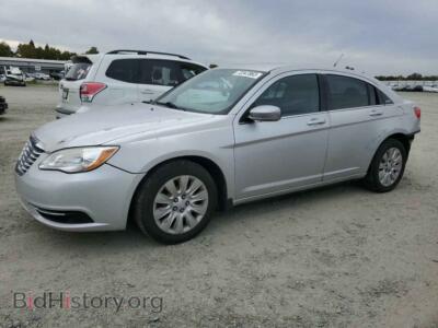 2011 Chrysler 200 200 LX, серебристый — VIN 1C3BC4FB0BN521598, Copart