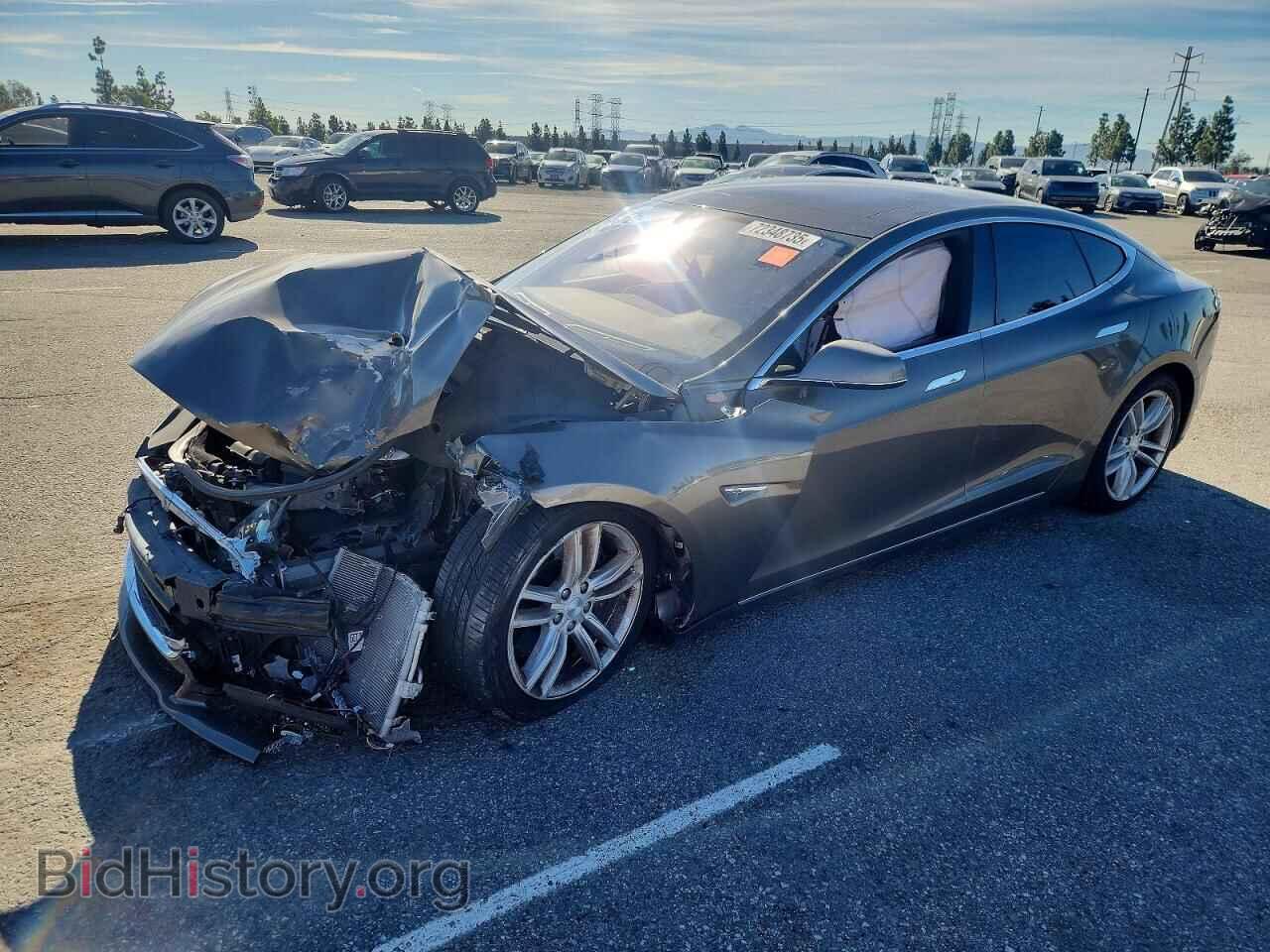 Photo 5YJSA1E13FF109690 - TESLA MODEL S 2015