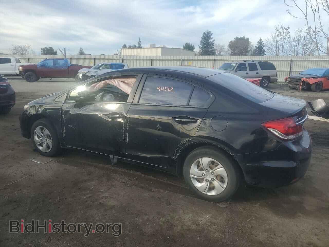 2014 HONDA CIVIC - VIN: 19XFB2F53EE270325 - Фото 2