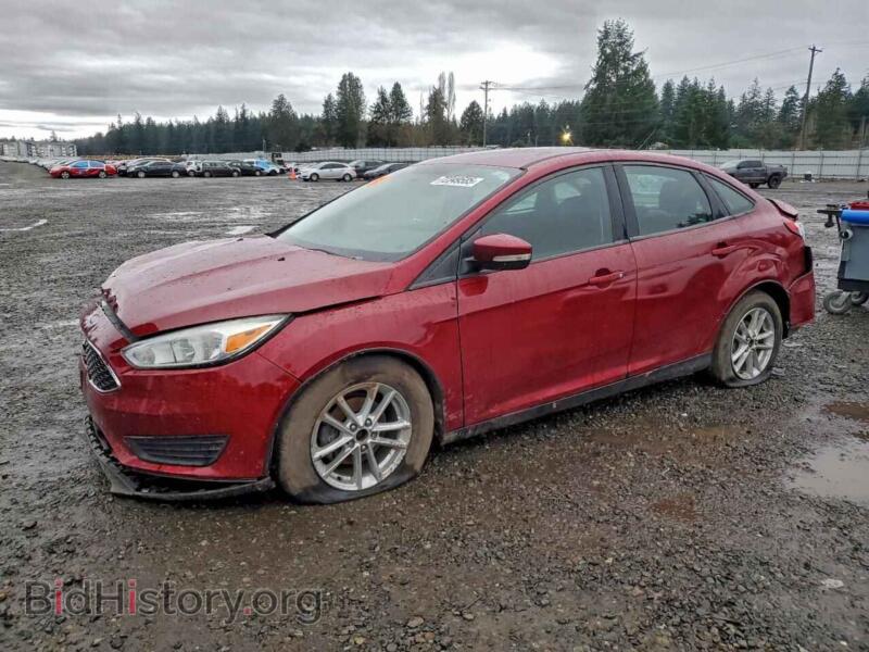 2016 Ford FOCUS SE (VIN 1FADP3F25GL351637) — фото 1 из 12, Copart, повреждение: задняя часть