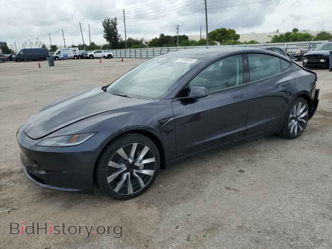 Photo 5YJ3E1EA9RF748993 - TESLA MODEL 3 2024