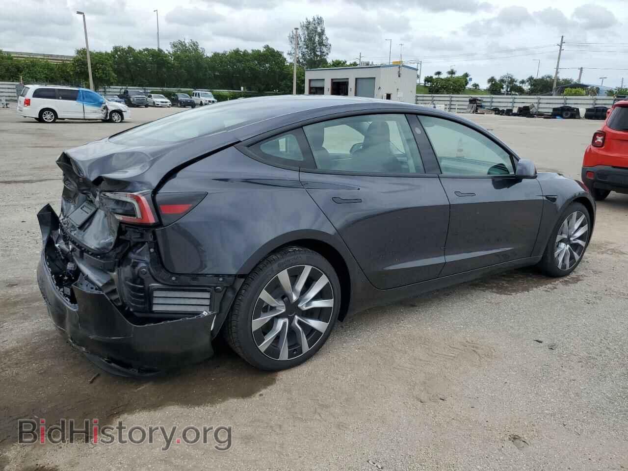 2024 TESLA MODEL 3 - VIN: 5YJ3E1EA9RF748993 - Фото 3