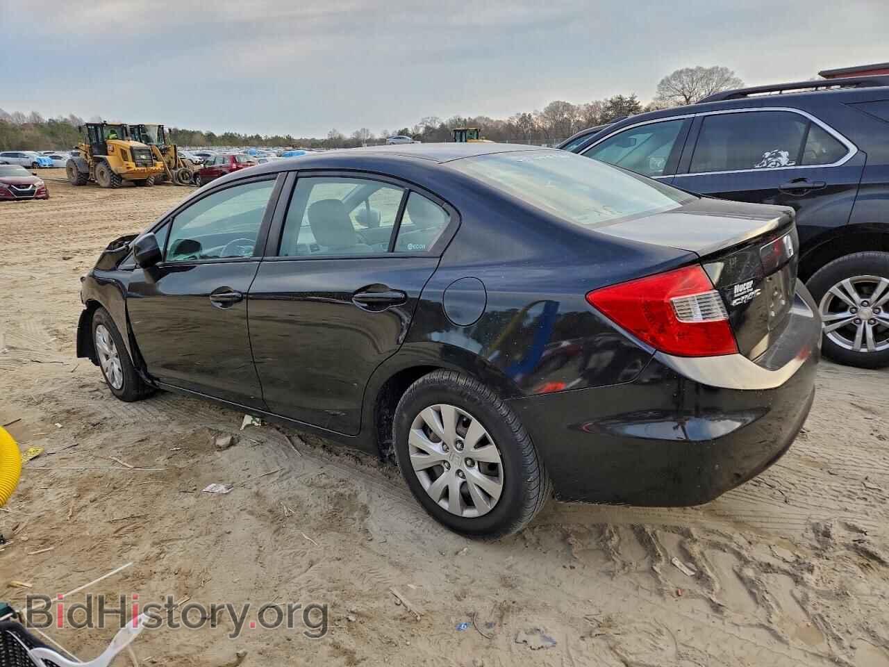 2012 HONDA CIVIC - VIN: 2HGFB2F53CH564150 - Фото 2
