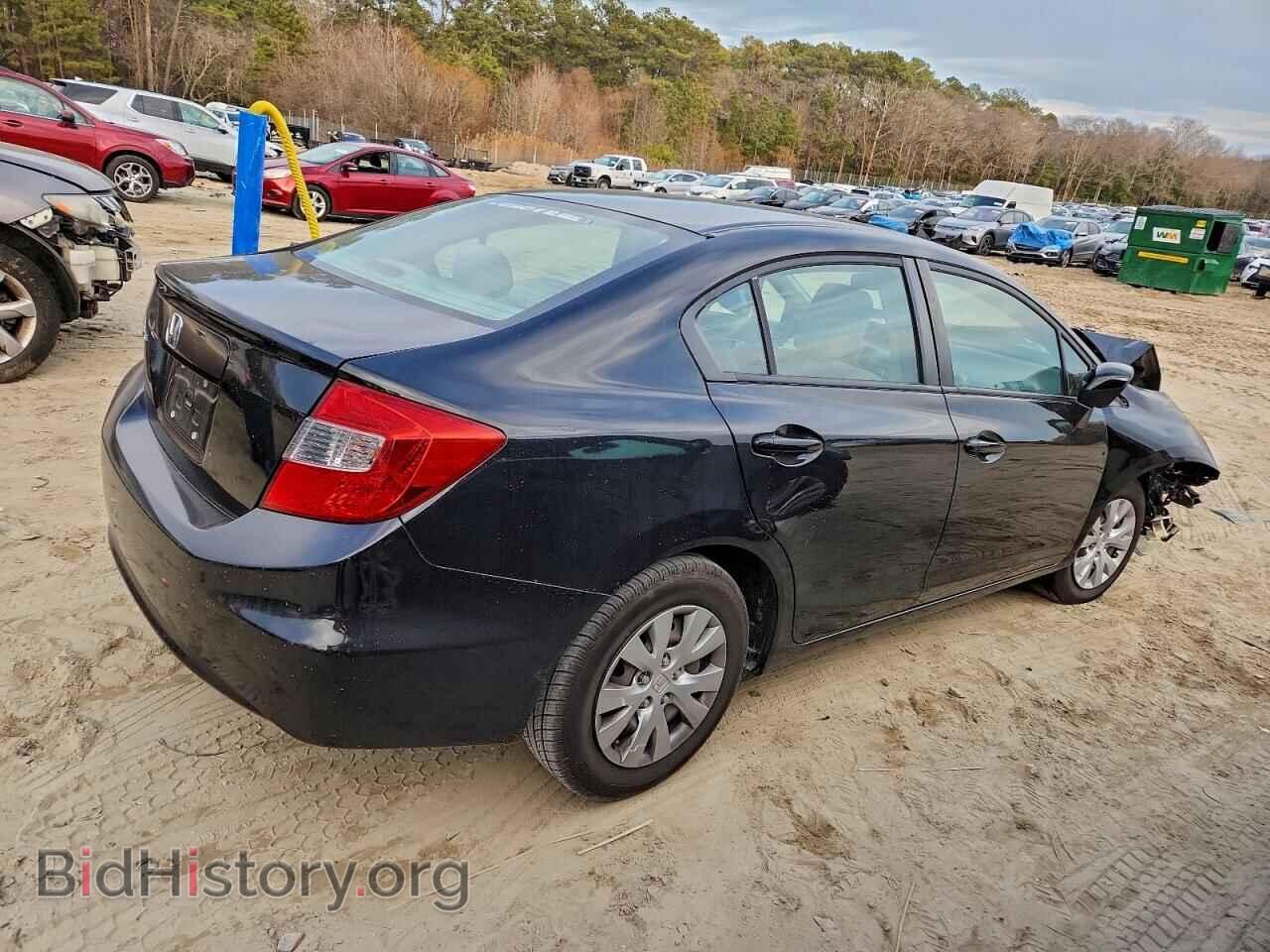 2012 HONDA CIVIC - VIN: 2HGFB2F53CH564150 - Фото 3