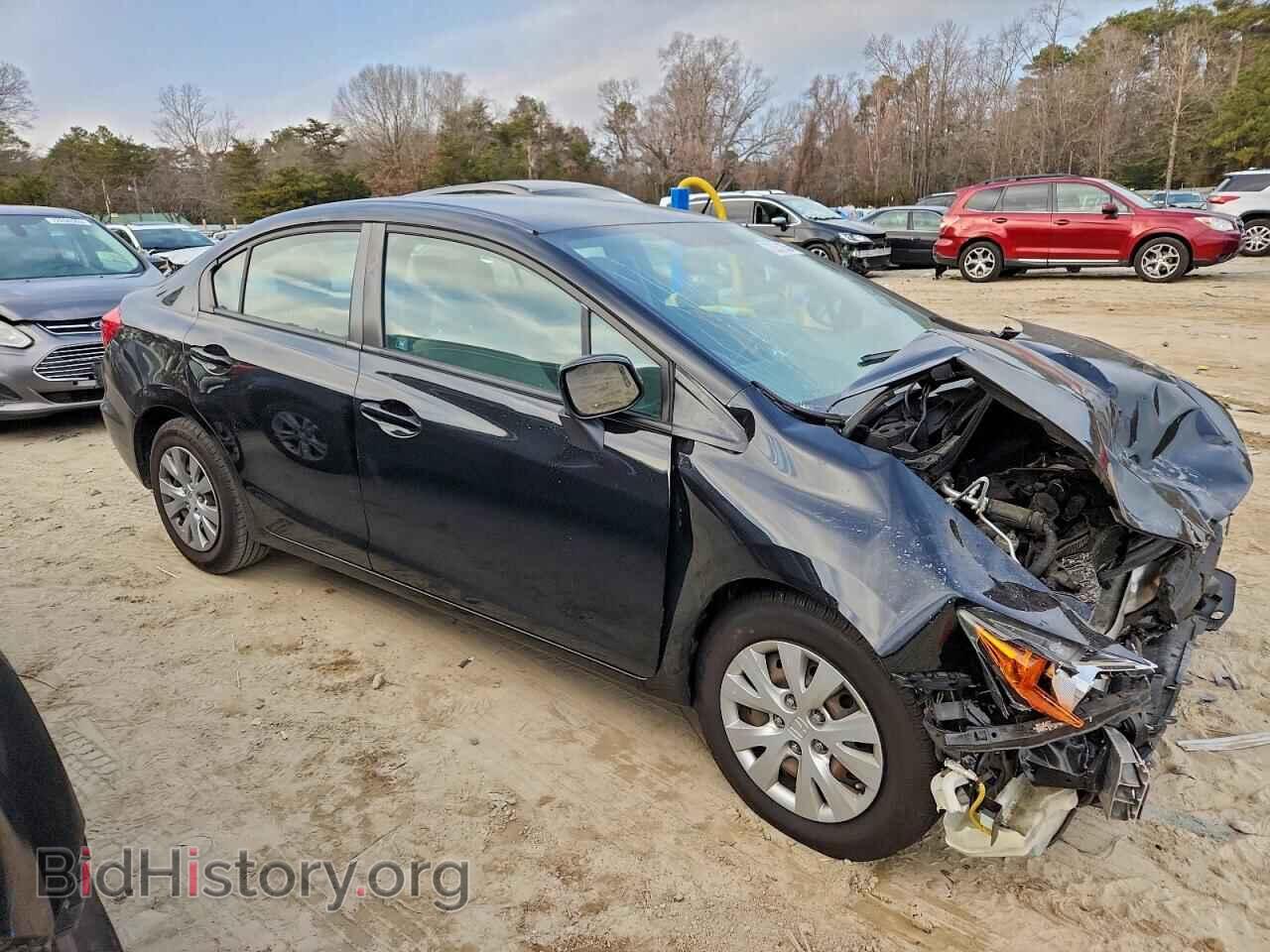 2012 HONDA CIVIC - VIN: 2HGFB2F53CH564150 - Фото 4