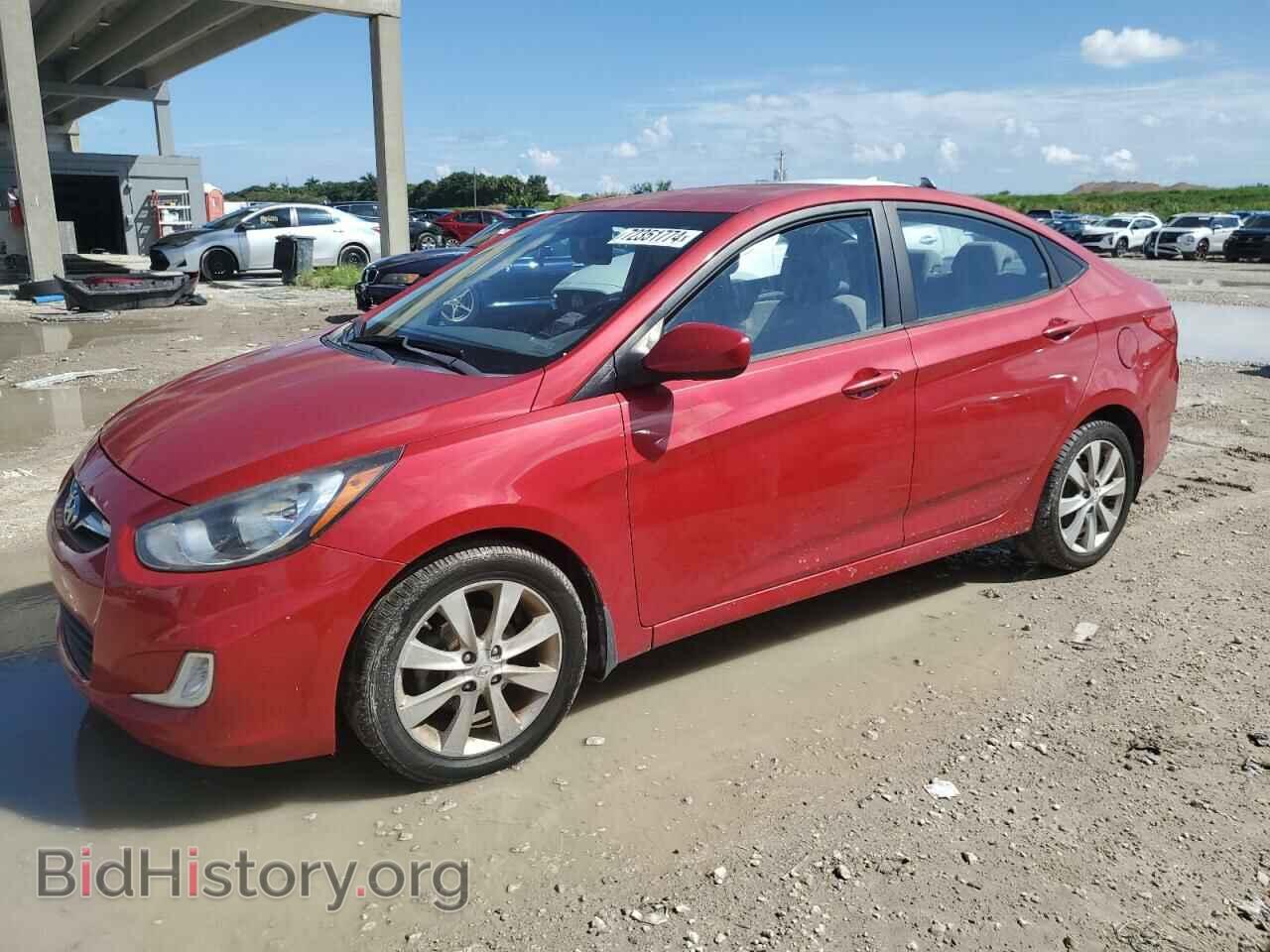 Фотография KMHCU4AE6CU261323 - HYUNDAI ACCENT 2012