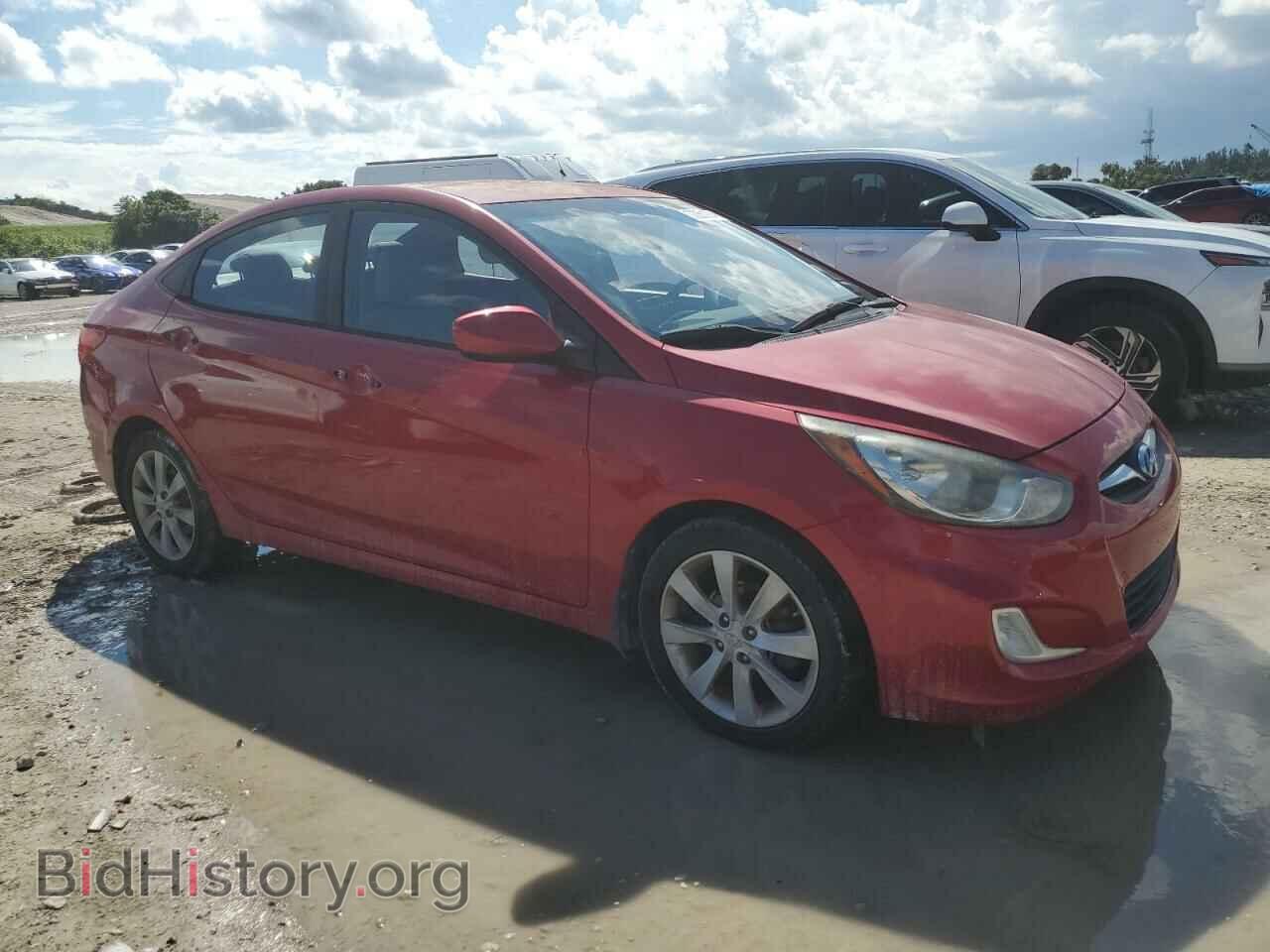 2012 HYUNDAI ACCENT - VIN: KMHCU4AE6CU261323 - Фото 4