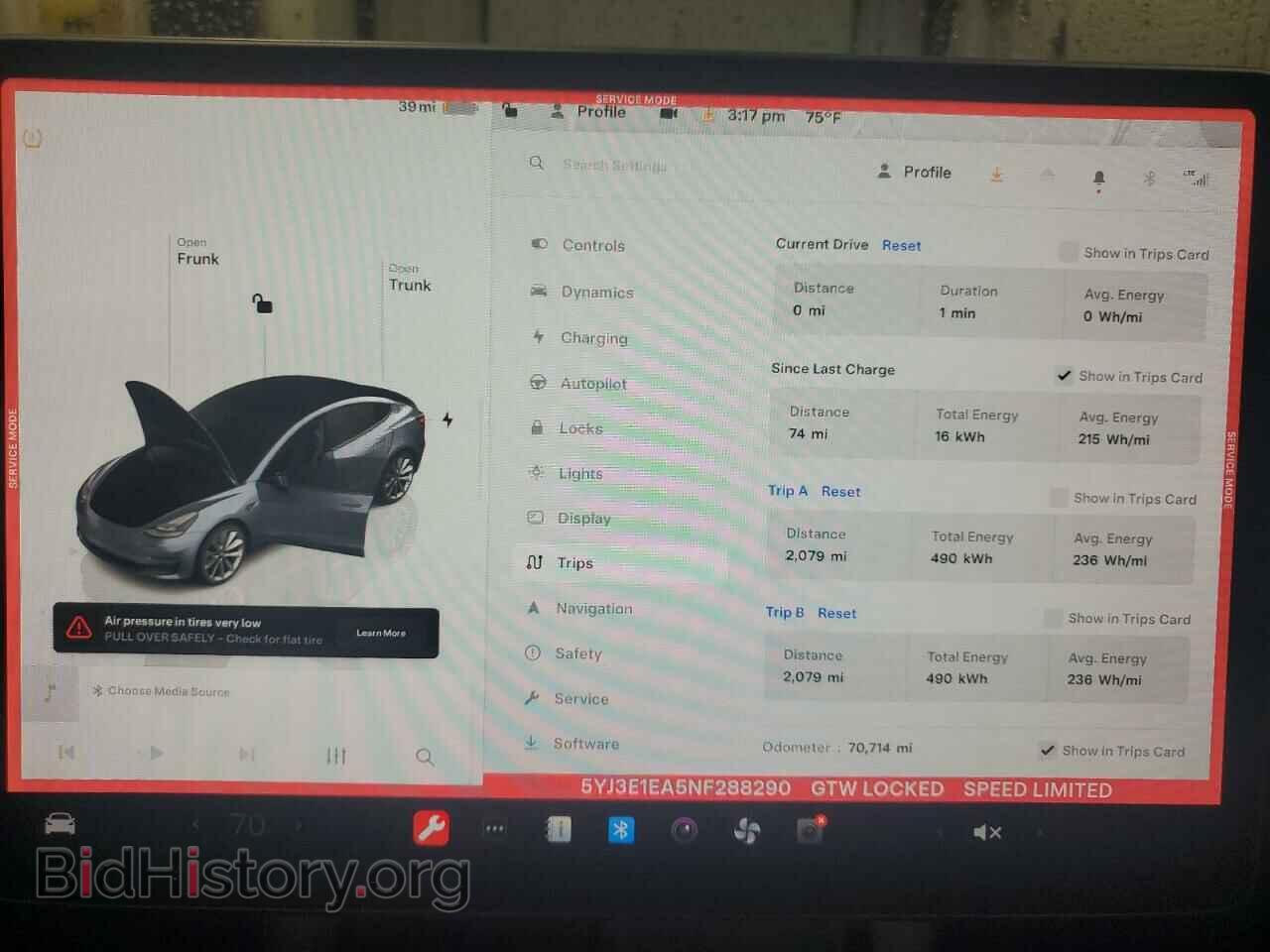 2022 TESLA MODEL 3 - VIN: 5YJ3E1EA5NF288290 - Photo 9