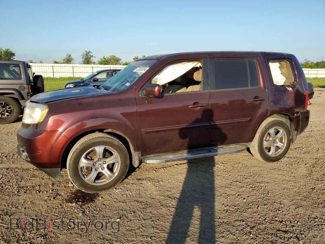 Фотография 5FNYF3H55CB014596 - HONDA PILOT 2012