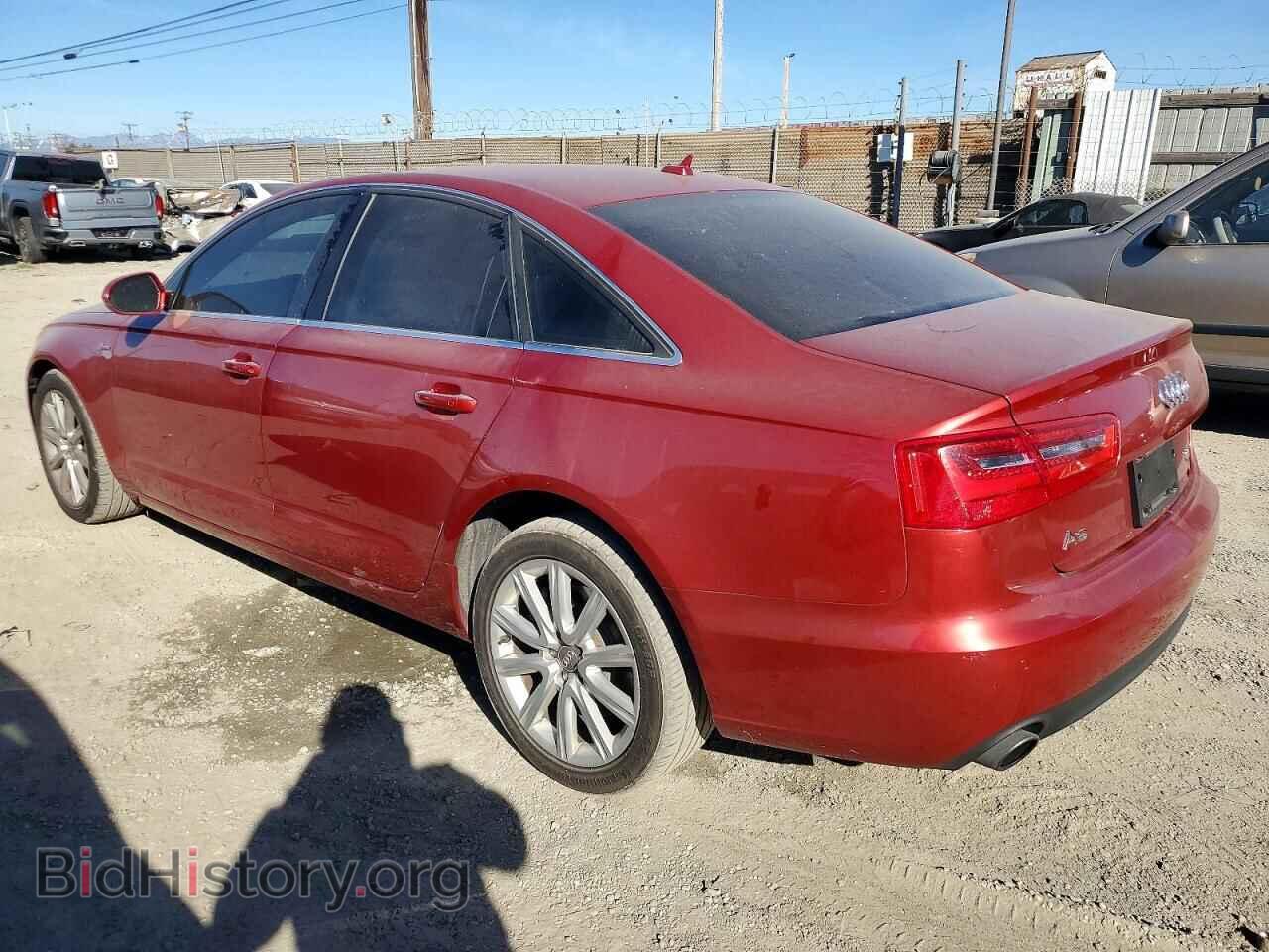 2013 AUDI A6 - VIN: WAUGGAFC0DN003861 - Photo 2