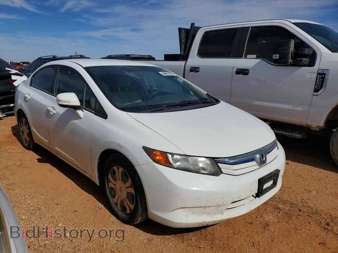 2012 HONDA CIVIC - VIN: JHMFB4F27CS000833 - Фото 4