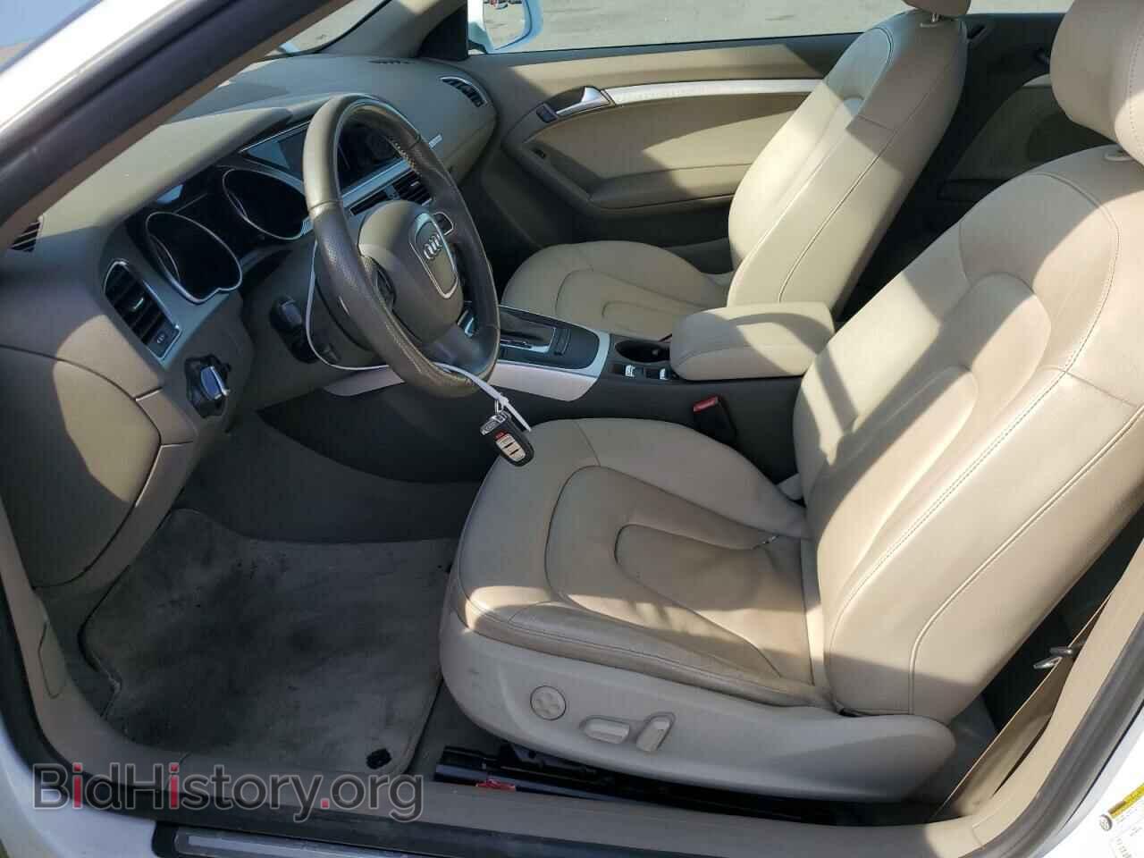 2012 AUDI A5 - VIN: WAUCFAFH3CN000674 - Фото 7