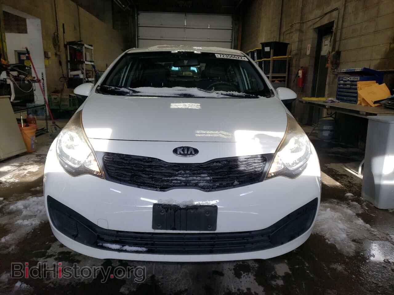 2013 KIA RIO - VIN: KNADM4A36D6163886 - Фото 5
