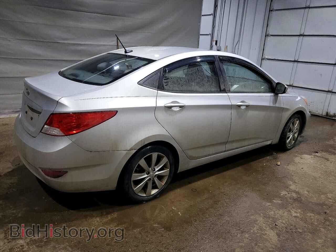 2014 HYUNDAI ACCENT - VIN: KMHCU4AEXEU718072 - Фото 3