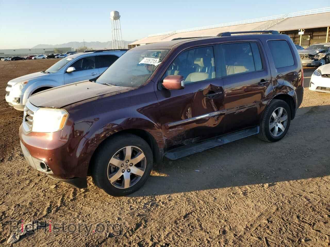 Фотография 5FNYF4H90DB049380 - HONDA PILOT 2013