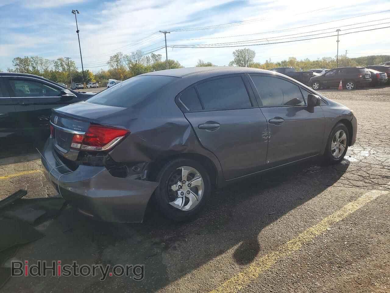 2014 HONDA CIVIC - VIN: 19XFB2F5XEE019642 - Фото 3