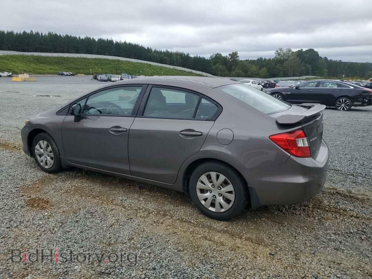 2012 HONDA CIVIC - VIN: 2HGFB2F54CH534266 - Фото 2