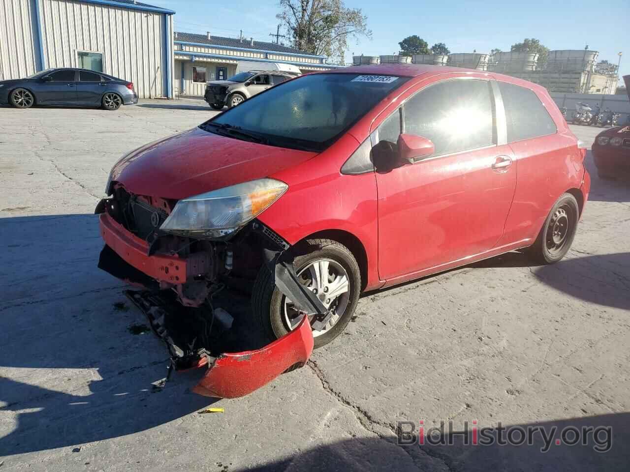 Photo JTDJTUD39CD540919 - TOYOTA YARIS 2012