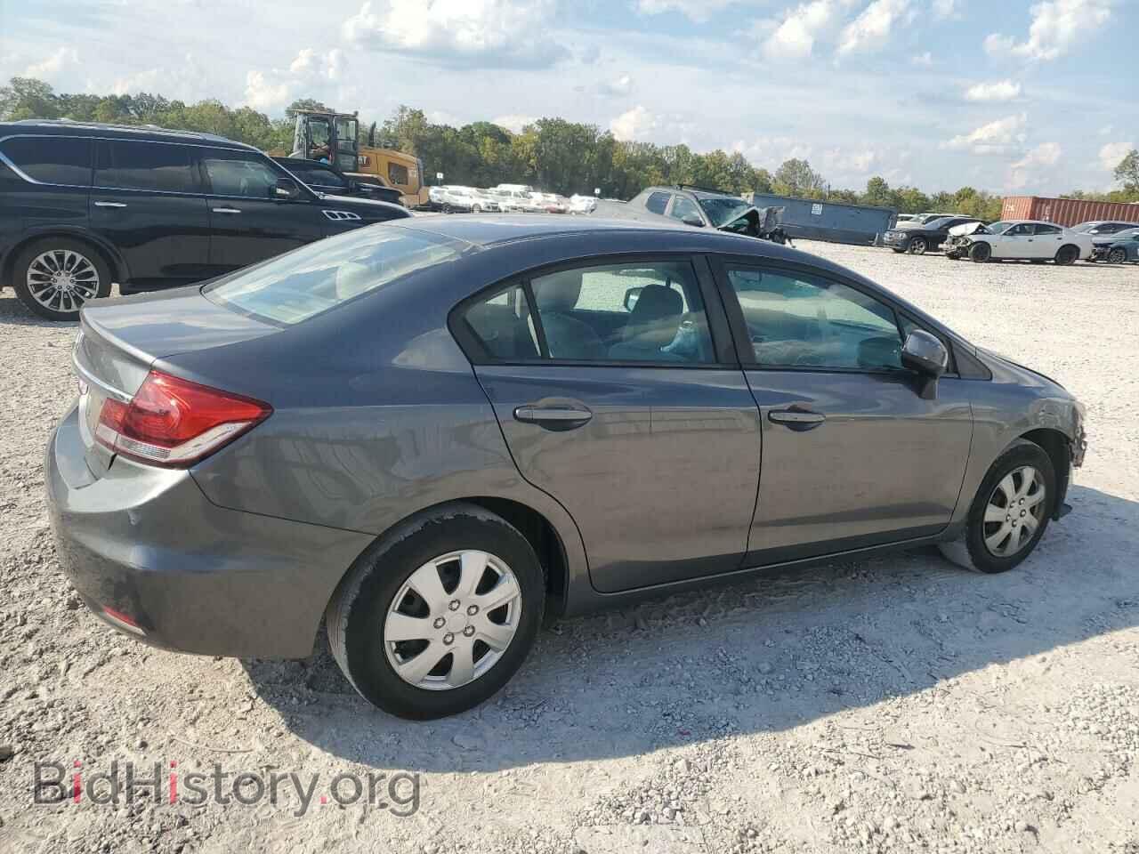 2013 HONDA CIVIC - VIN: 19XFB2F54DE018372 - Фото 3