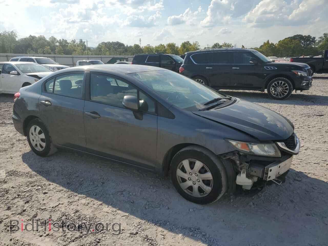 2013 HONDA CIVIC - VIN: 19XFB2F54DE018372 - Фото 4