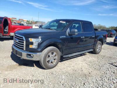 2015 Ford F150 Supercrew, black — VIN 1FTEW1EF7FFB31259, Copart