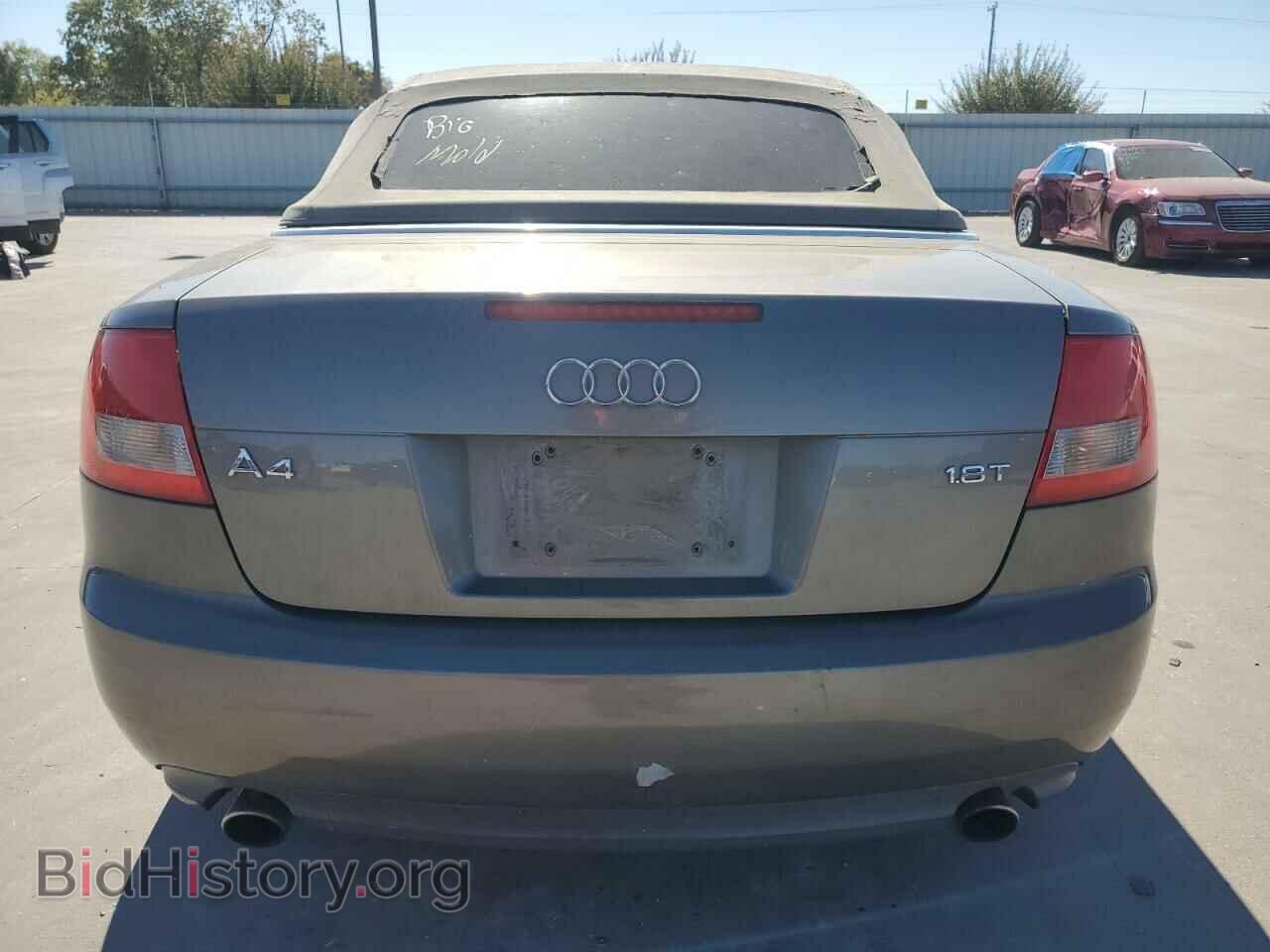 2006 AUDI A4 - VIN: WAUAC48H76K007812 - Фото 6