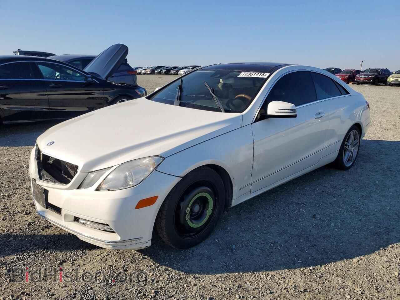 Photo WDDKJ8JB1DF217652 - MERCEDES-BENZ E-CLASS 2013