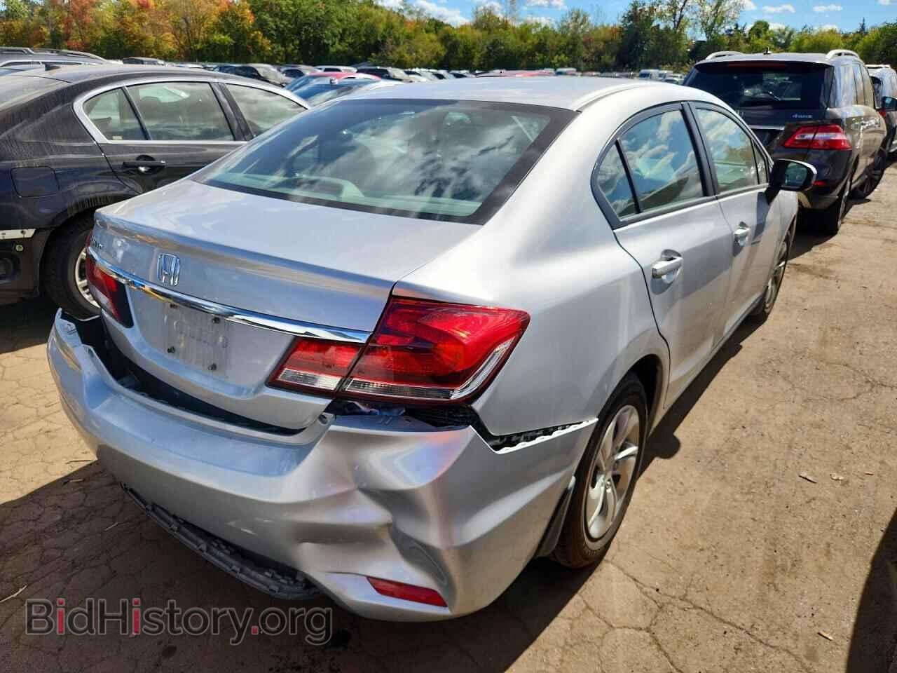 2015 HONDA CIVIC - VIN: 2HGFB2F52FH508236 - Фото 3