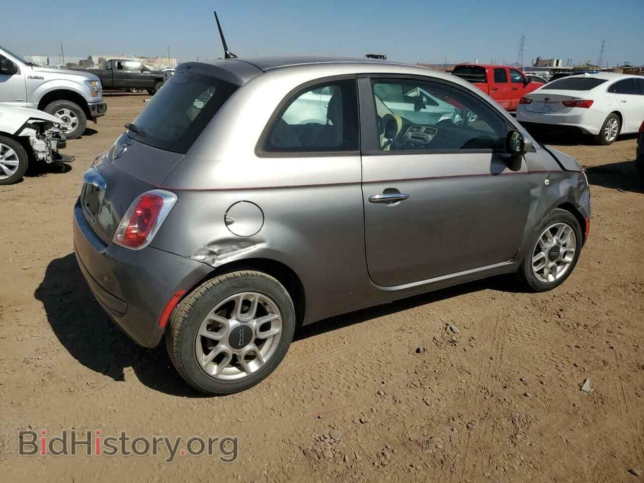2012 FIAT 500 - VIN: 3C3CFFAR0CT112207 - Photo 3
